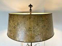 Pair of Vintage 39” Stiffel 3 bulb lamps