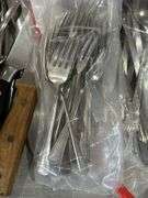 Glass baking dish, utensils, hand blender