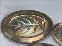 Collection of Silver plate and stainless Service