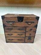 Japanese Tansu Style Chest