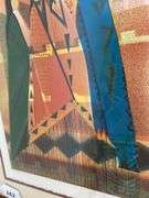 Framed and matted 23” x 30” picture “The Robes II” signed Virginia Stroud