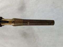 Muzzle Loading brass & steel pistol