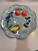 Ceramic platter, plastic containers, Cuisinart salt and pepper mills, Brita water pitcher, miscellaneous