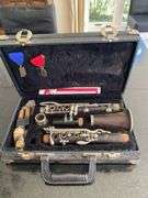 OLDS saxophone with hard case, Leblanc clarinet in hard case