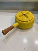 DANSK yellow cook set, skillet, pan, pot