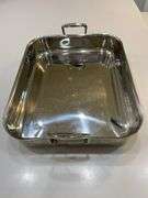 LeCreuset stainless 17” x 14” 10quart broiler, #40 baking dish