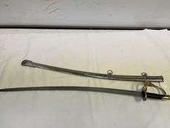 Sword w/ chrome scabbard