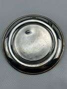 Silver trays, cup, fluted cone