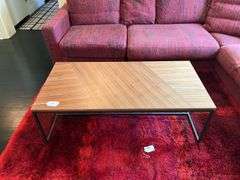 Gus Modern metal framed coffee table
