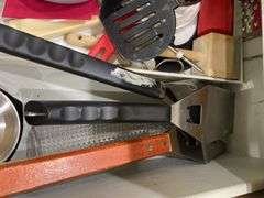 Utensils, dishcloths, 3 drawers