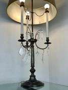 Pair of Vintage 39” Stiffel 3 bulb lamps