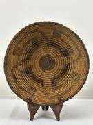 Native American Coiled Basket Tray