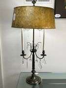 Pair of Vintage 39” Stiffel 3 bulb lamps