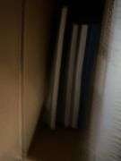 Contents of 5 doors, books, planters, metal box, VHS tapes, miscellaneous (in basement)