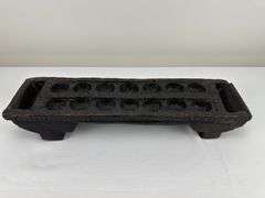 Antique African Carved Wood Mancala Game Board