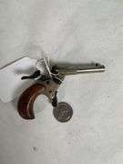 Antique non firing single shot pistol