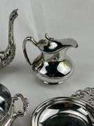 Misc collection of silver plated service
