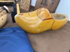 Dutch wood cookie boards, shoes, wood shoe stretchers