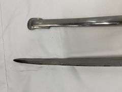 Sword w/ chrome scabbard