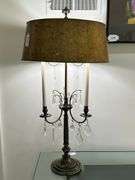 Pair of Vintage 39” Stiffel 3 bulb lamps