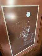 Paladine Roye Native American framed picture 19” x 25”