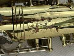 OLDS saxophone with hard case, Leblanc clarinet in hard case