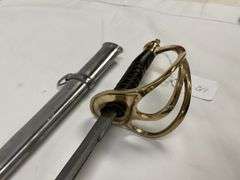 Sword w/ chrome scabbard