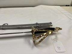 Sword w/ chrome scabbard
