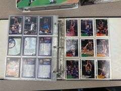 3 Binders of Baseball, Basketball, and football collector cards