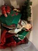 7 boxes of Christmas items. In basement