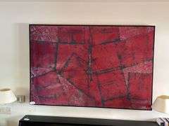 Large oil on canvas artwork