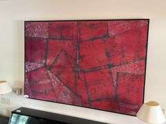 Large oil on canvas artwork