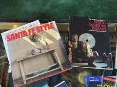 Lot of hard back books and magazines