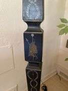 76” floor lamp, 3 legged wood maritime theme