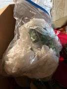 7 boxes of Christmas items. In basement