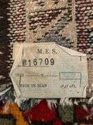 M. E. S. Woven rug 45”w x 60”L made in Iran