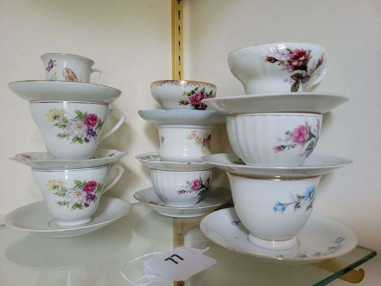 Tea Cups and Saucers