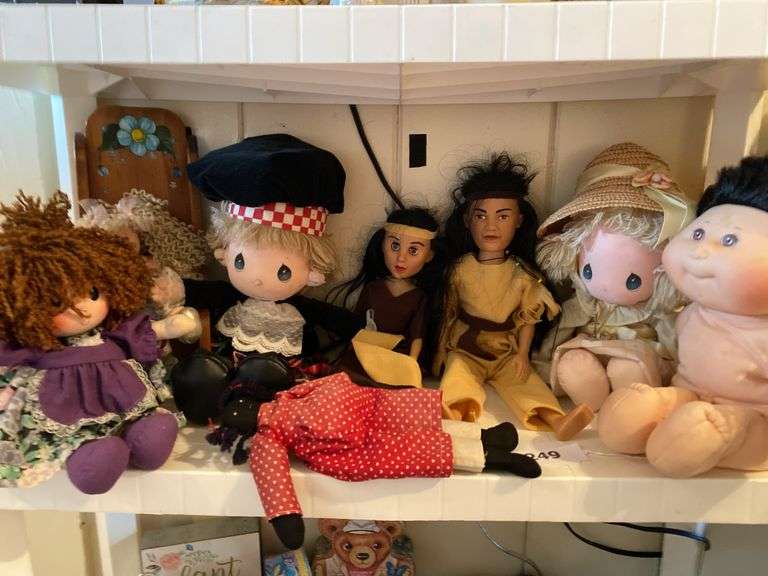 Dolls, Precious Moments, Indian, Cabbage patch, miscellaneous image