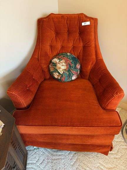 Pair of Kroehler swivel rockers