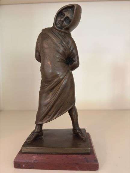 Barye bronze sculpture 7"