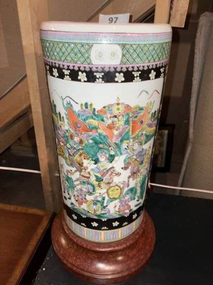 Asian style 18” umbrella stand image