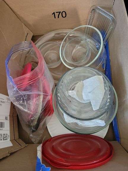 Casserole Dishes, Camelbak & Glass Water Bottles, lids, Plastic & Metal  Servers, image