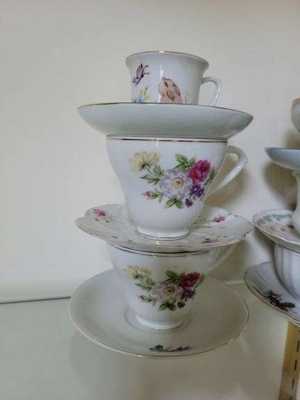 Tea Cups and Saucers