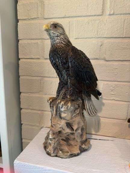 Eagle figure  13.5” tall image