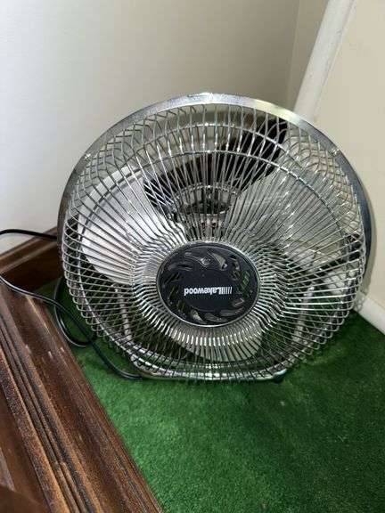 TV tray and table top fan