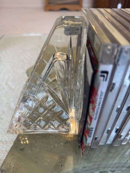Lot of CD's & pair of glass bookends