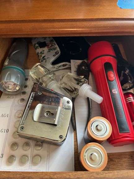 Contents of 3 drawers