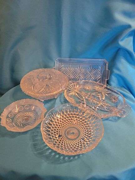 Clear Glass Collection -- 6 Pieces image