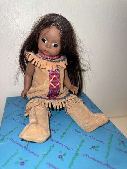 Madame Alexander Pocahontas doll 7” image