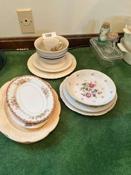 Plates, bowl, small platters image